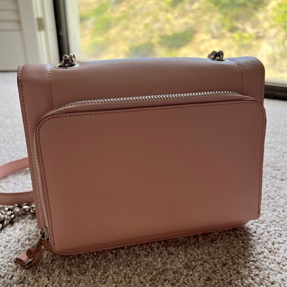 Salvatore Ferragamo | Vara Rainbow Camera Bag - Calfskin Leather in Bon Bon Pink - Picture 11 of 15